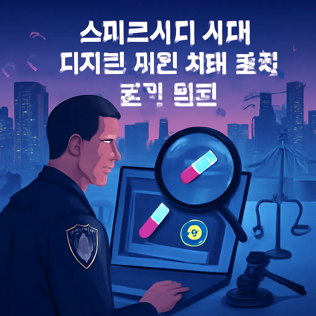 스마트시티 시대, 디지털 마약 거래 추적과 법적 쟁점